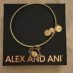 ⭐️ Alex and Ani: Gold Crab Charm Bracelet